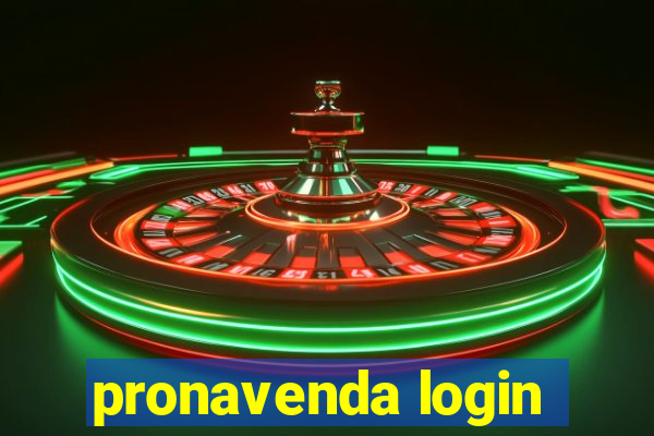 pronavenda login